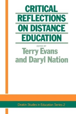 Critical Reflections on Distance Education book