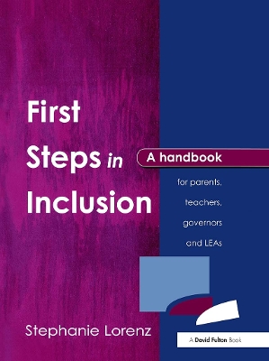 First Steps in Inclusion by Stephanie Lorenz