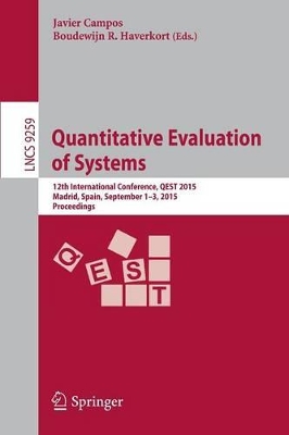 Quantitative Evaluation of Systems book