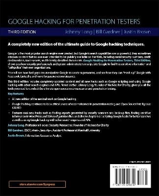 Google Hacking for Penetration Testers book