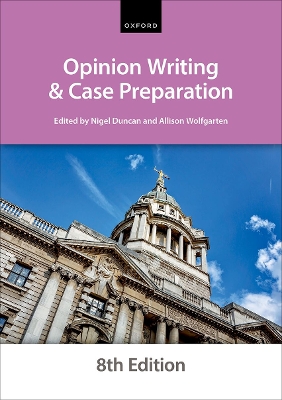 Opinion Writing and Case Preparation book