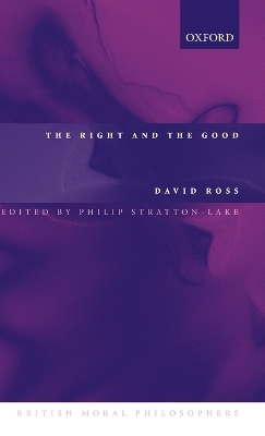 The Right and the Good by David Ross
