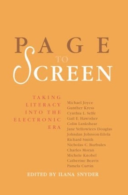 Page to Screen by Ilana Snyder