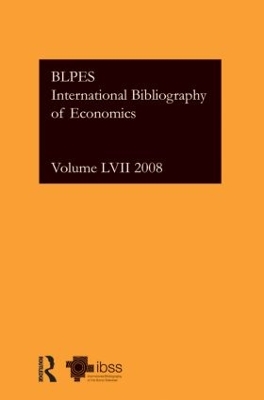 IBSS: Economics by Compiled by the British Library of Political and Economic Science