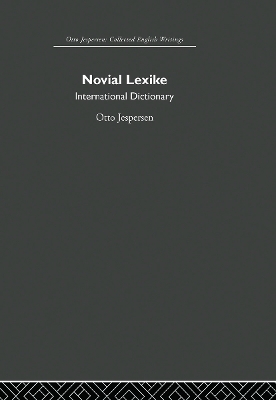 Novial Lexike book