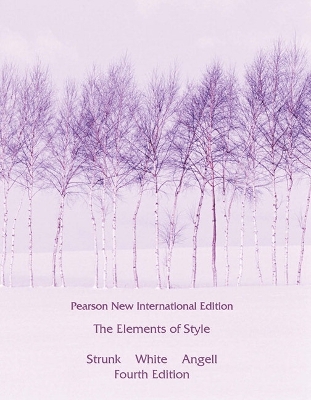 Elements of Style, The: Pearson New International Edition book