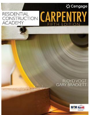 MindTap for Vogt/Brackett's Residential Construction Academy: Carpentry, 2 terms Printed Access Card book