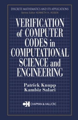 Verification of Computer Codes in Computational Science and Engineering book