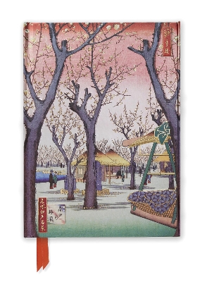 Hiroshige: Plum Garden (Foiled Journal) book