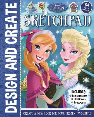 Disney Frozen Design And Create Sketchpad book