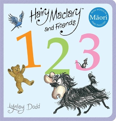 Hairy Maclary and Friends: 123 in Maori and English book