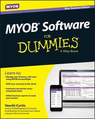 MYOB Software For Dummies - NZ book