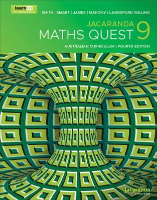 Jacaranda Maths Quest 9 Australian Curriculum, 4e learnON and Print book