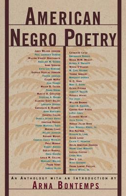 American Negro Poetry book