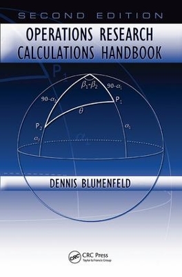 Operations Research Calculations Handbook, Second Edition book