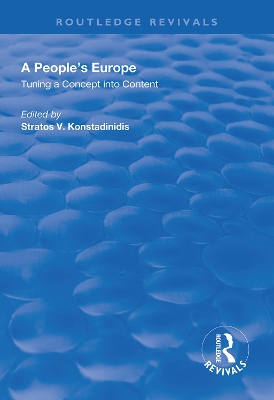 A People's Europe: Turning a Concept into Content book