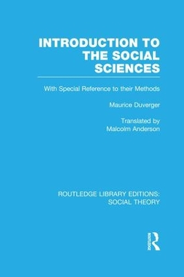 Introduction to the Social Sciences book