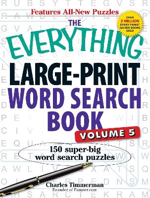 Everything Large-Print Word Search Book, Volume V book