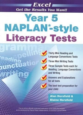 NAPLAN-style Literacy Tests: Year 5 by Alan Horsfield