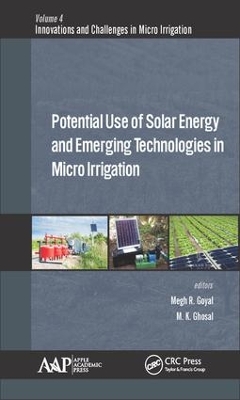 Potential Use of Solar Energy and Emerging Technologies in Micro Irrigation book