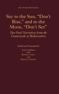 Say to the Sun, 