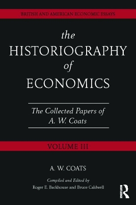 Historiography of Economics by A.W. Bob Coats