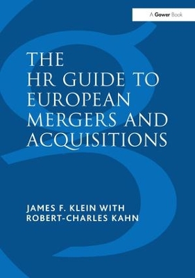 HR Guide to European Mergers and Acquisitions book