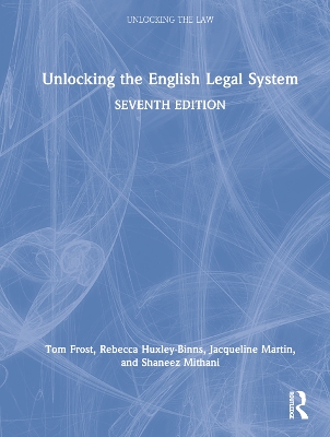 Unlocking the English Legal System book