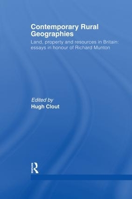Contemporary Rural Geographies by Hugh Clout