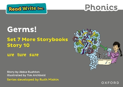 Read Write Inc. Phonics: Germs! (Grey Set 7A Storybook 10) book