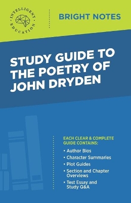 Study Guide to The Poetry of John Dryden book