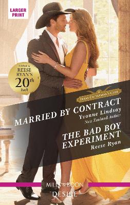 Married By Contract/The Bad Boy Experiment book