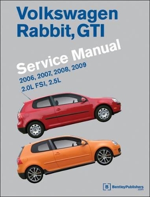 Volkswagen Rabbit, GTI (A5) Service Manual 2006-2009 2.0L FSI 2.5L book