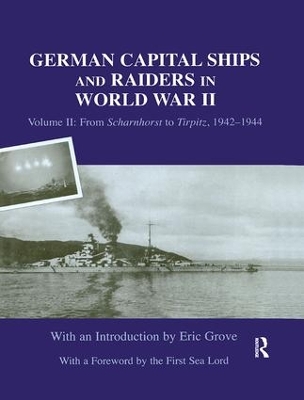 German Capital Ships and Raiders in World War II book