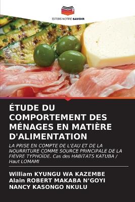 Étude Du Comportement Des Ménages En Matière d'Alimentation book