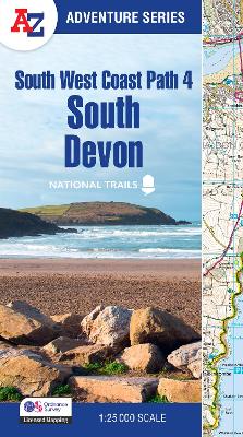 South West Coast Path 4 – South Devon: with Ordnance Survey mapping (A-Z Adventure Series) book