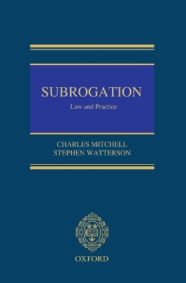 Subrogation book