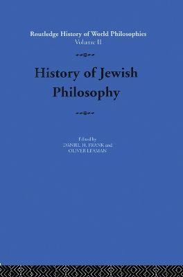 History of Jewish Philosophy book