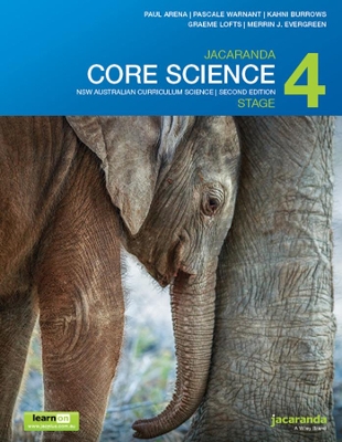 Jacaranda Core Science Stage 4 NSW Australian Curriculum 2E LearnON & Print book