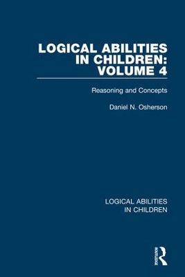 Logical Abilities in Children: Volume 4 book