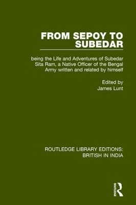 From Sepoy to Subedar book