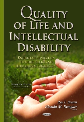 Quality of Life & Intellectual Disability book