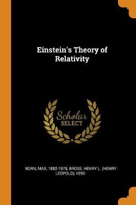 Einstein's Theory of Relativity book