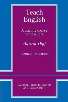Teach English Trainer's handbook book