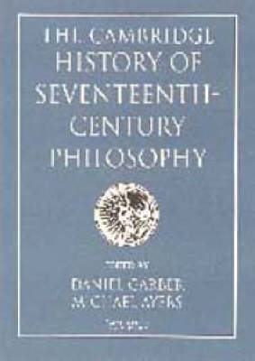 The Cambridge History of Seventeenth-Century Philosophy 2 Volume Hardback Set book