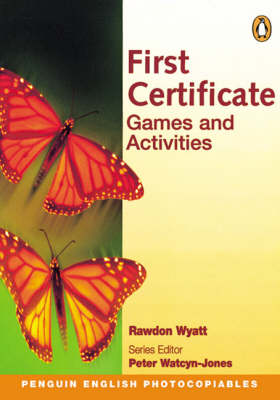 First Certificate Games & Activities book