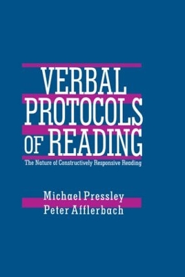 Verbal Protocols of Reading by Michael Pressley
