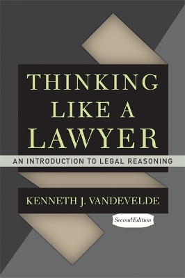 Thinking Like a Lawyer book