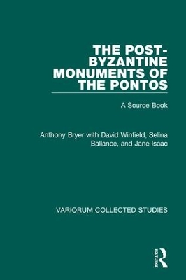 Post-Byzantine Monuments of the Pontos book