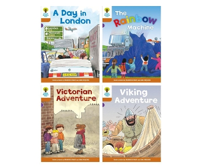 Oxford Reading Tree: Biff, Chip and Kipper Stories: Oxford Level 8: Mixed Pack of 4 book